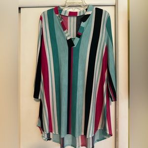HoneyMe Gabby Striped Top